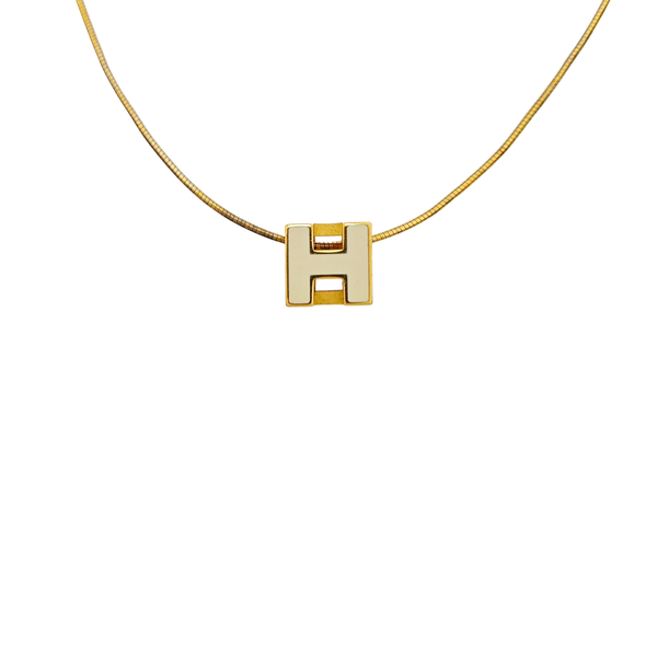Cage D'h 925 Sterling Silver Gold Necklace