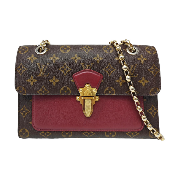VICTOIRE Monogram Coated Canvas Brown