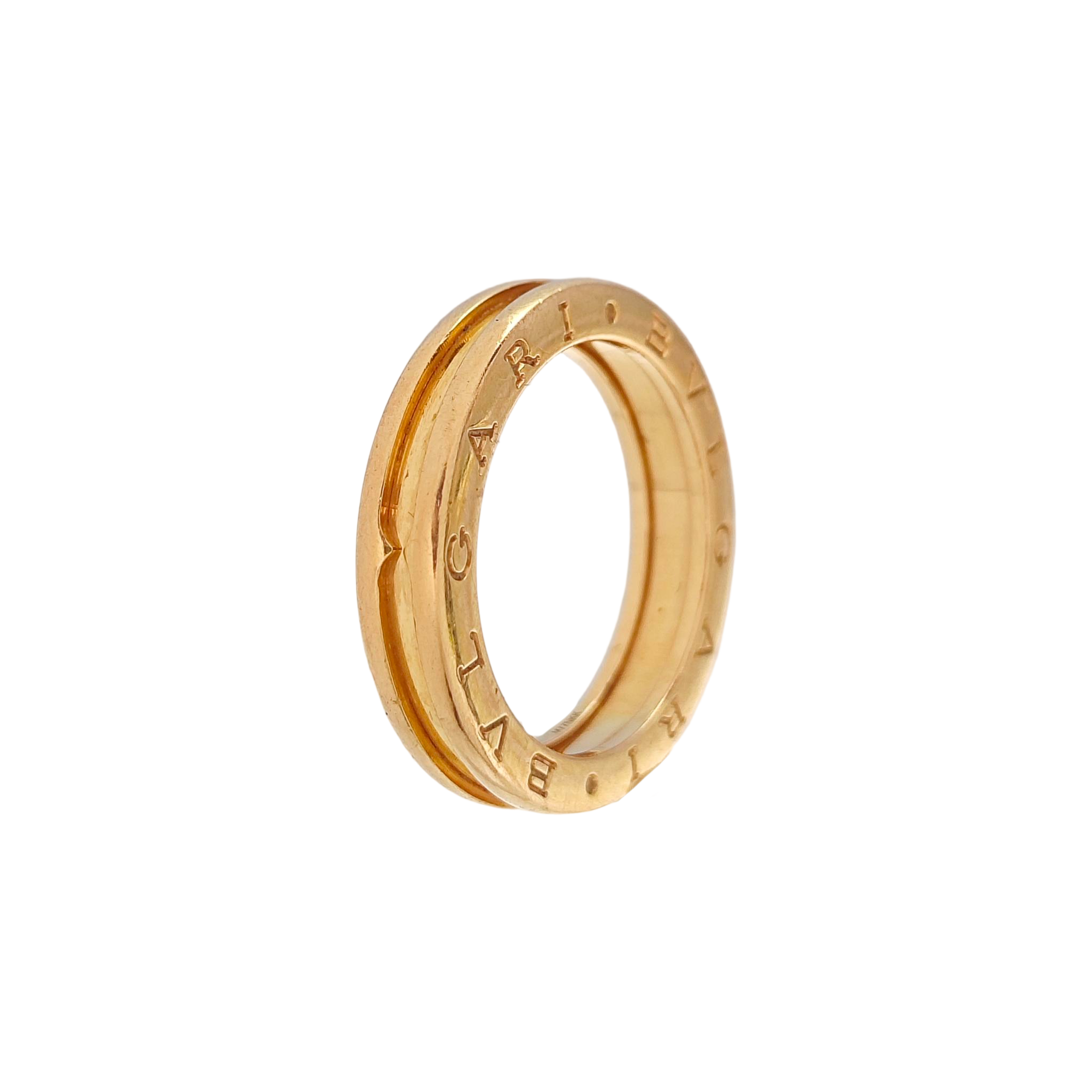 B.ZERO1 18k Rose Gold Ring EU 59