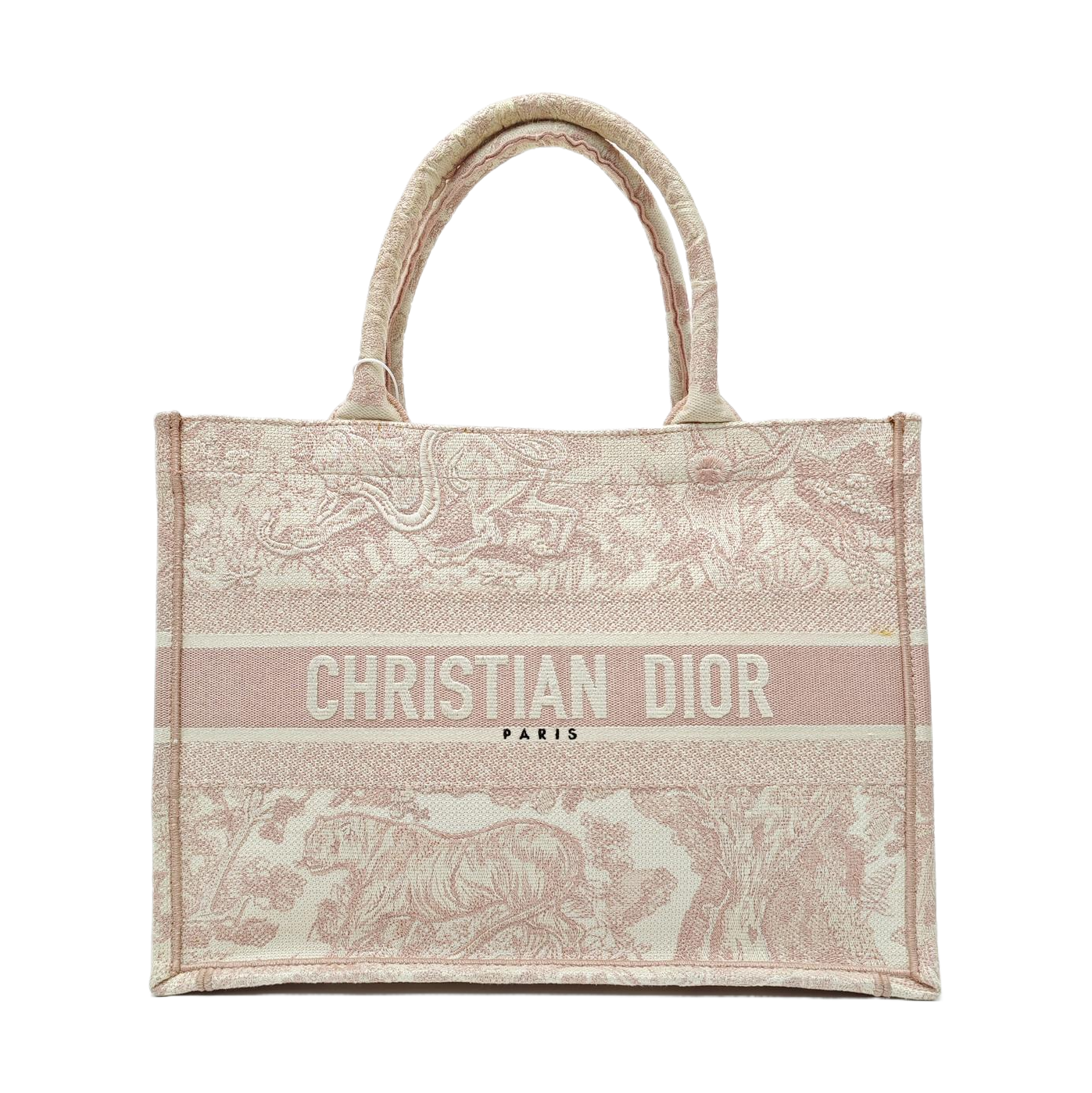 Book Tote Medium Canvas Pink