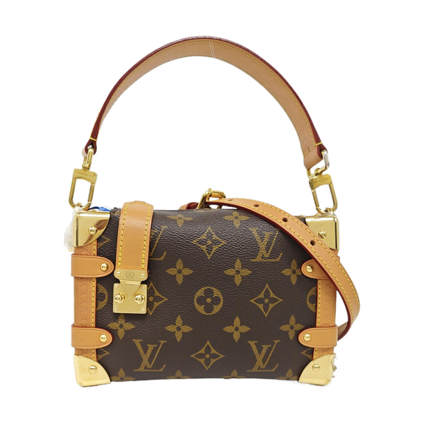 SIDE TRUNK PM Monogram Coated Canvas Brown