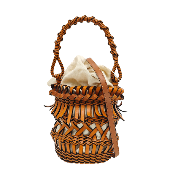 Bucket Small Calfskin Brown