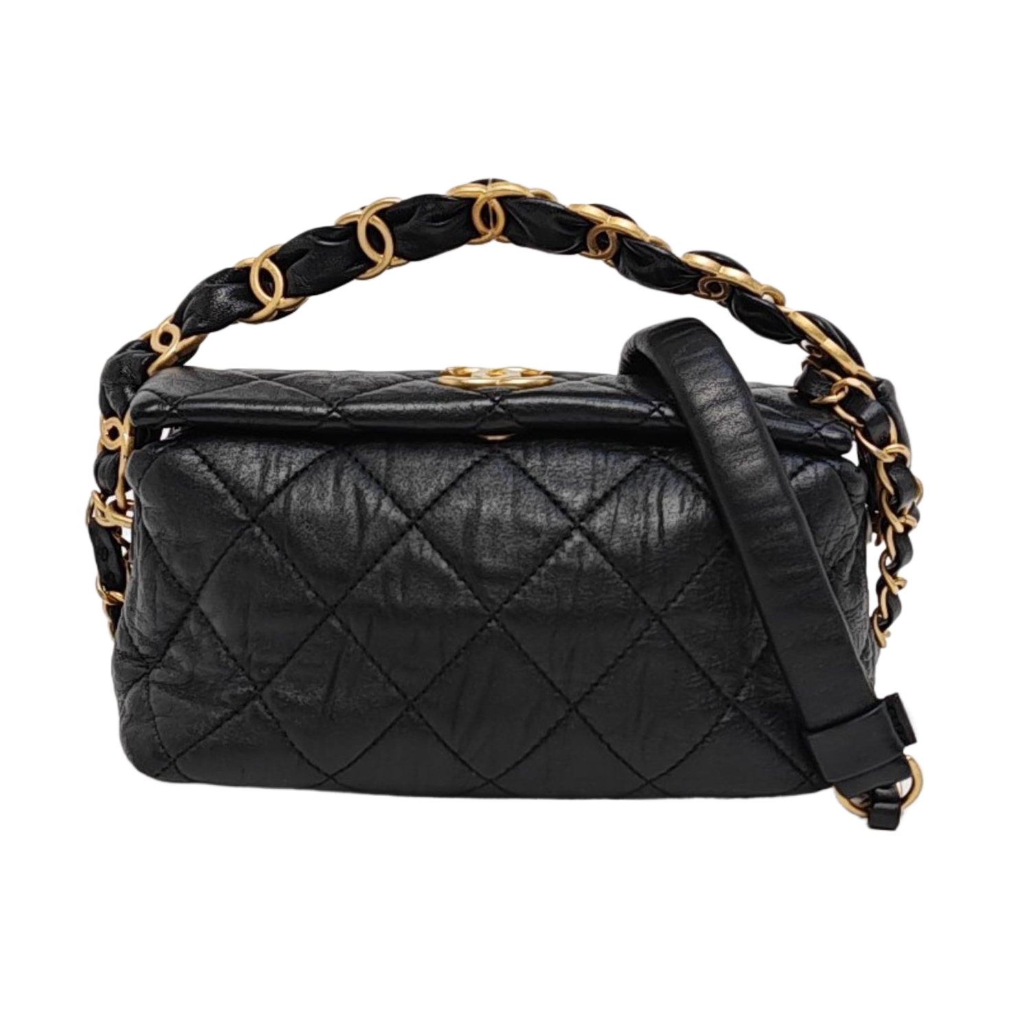 Quilted Lambskin Black