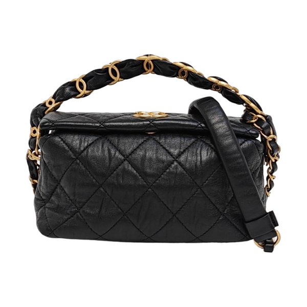 Quilted Lambskin Black