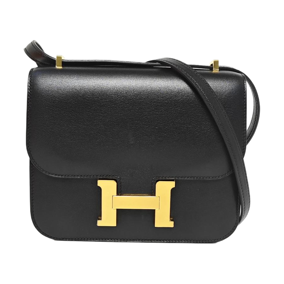 Constance 19 Box Calf Black