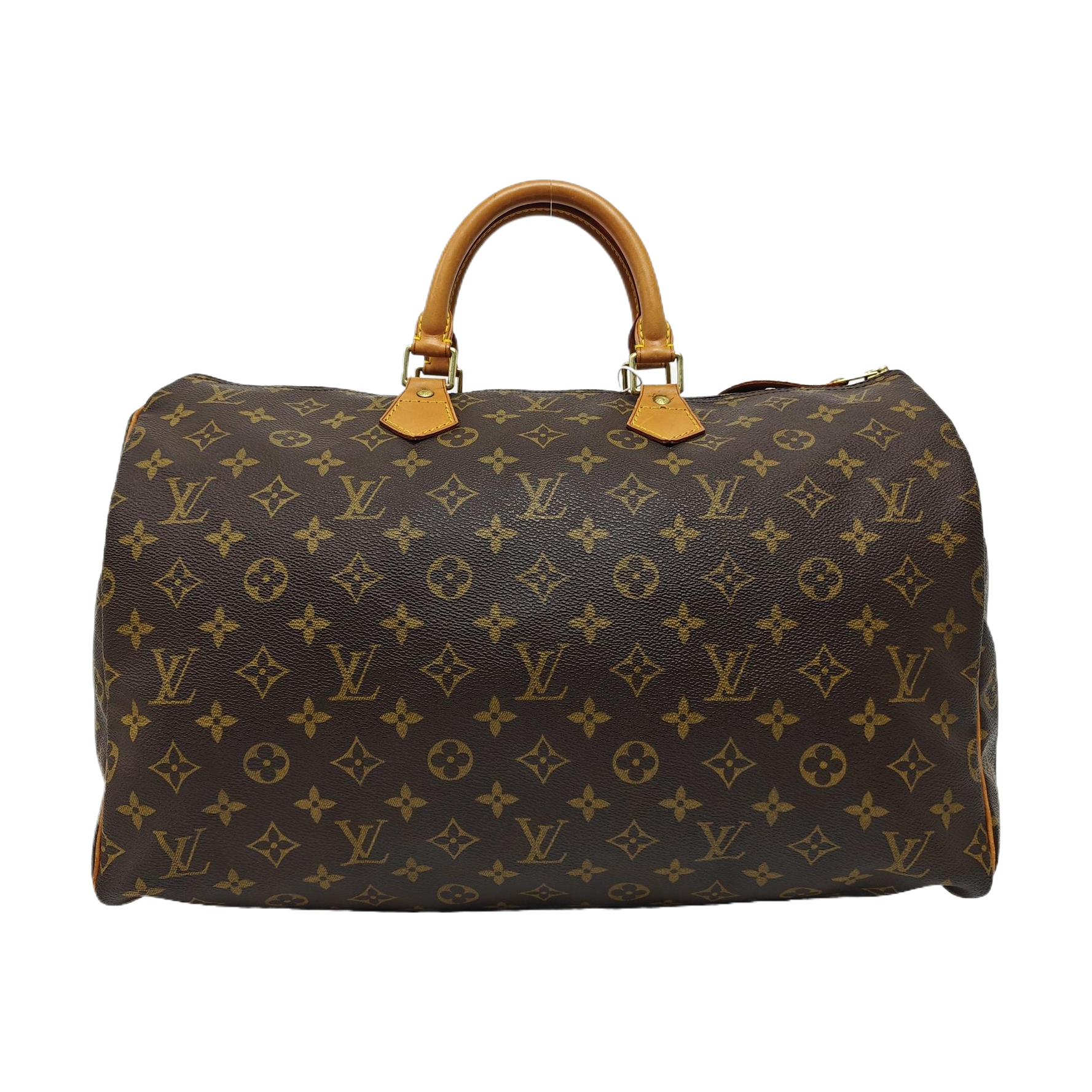SPEEDY 40 Monogram Coated Canvas Brown