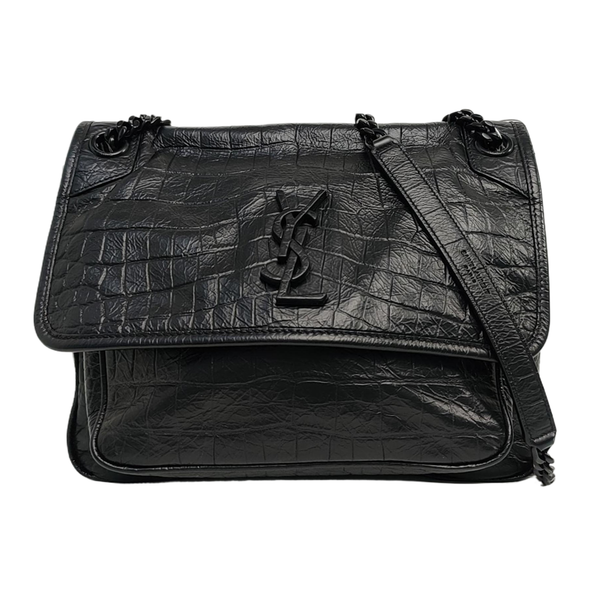 NIKI Medium Calfskin Black