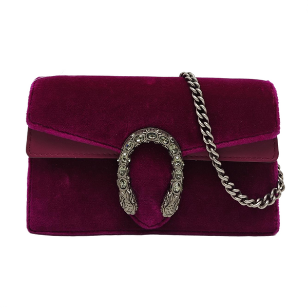 Dionysus Super Mini Velvet Red