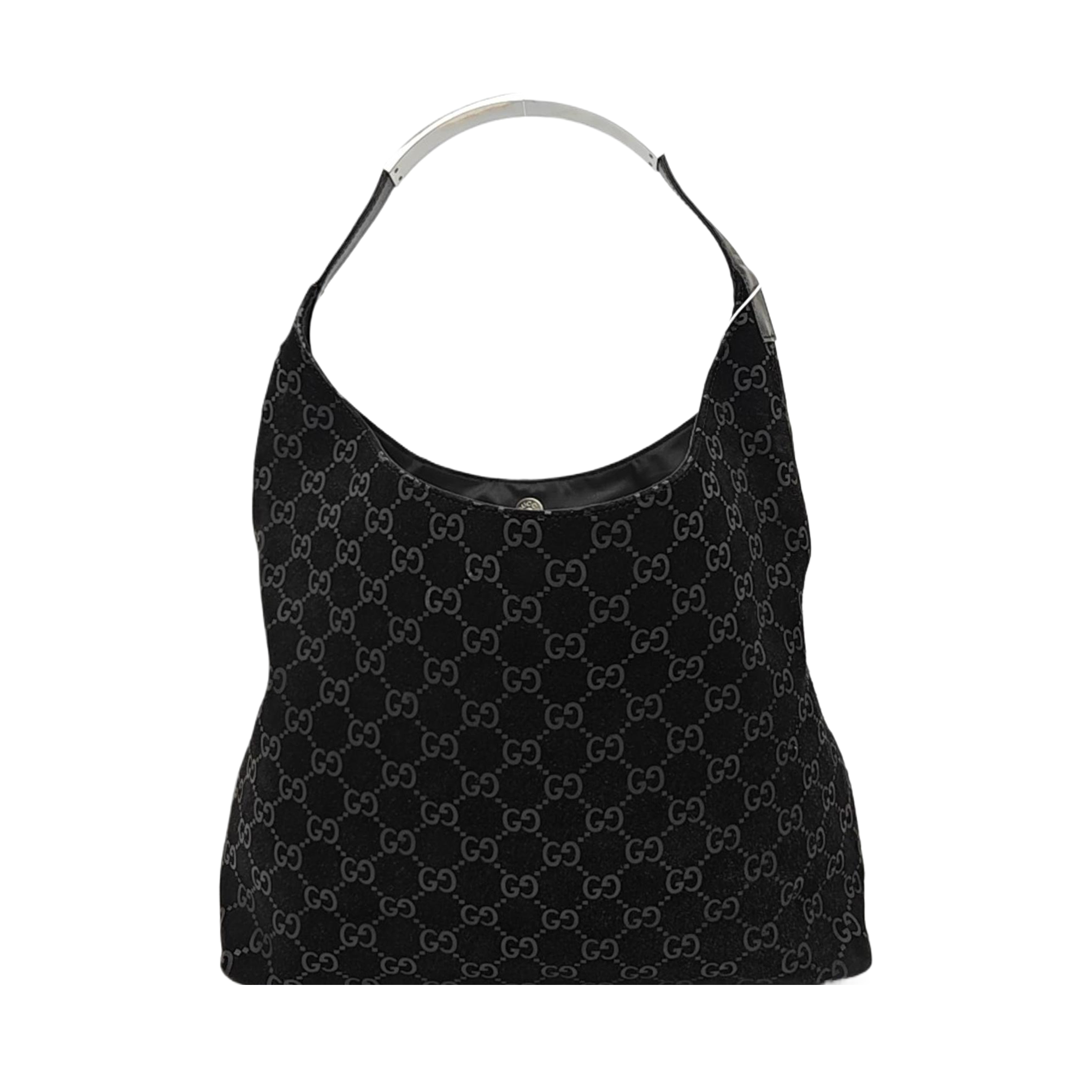 Suede Shoulder Bag Black