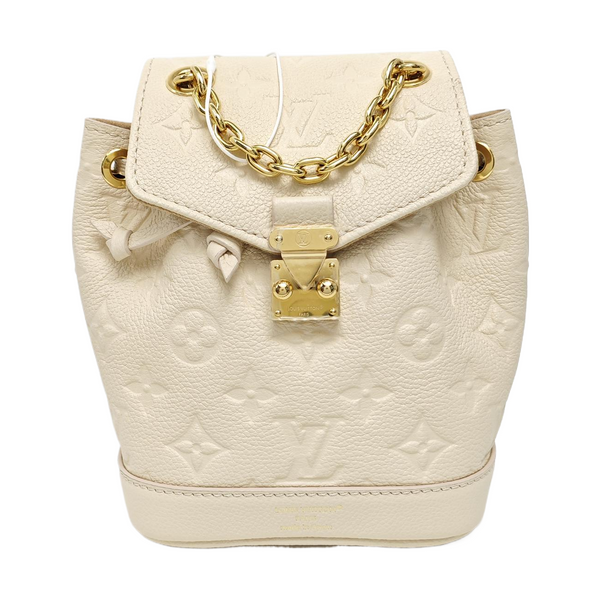 NOÉ Mini Monogram Calfskin Beige