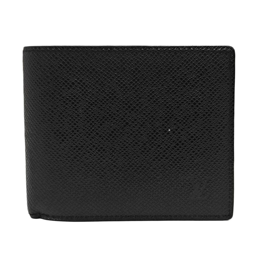 AMERIGO Calfskin Black Wallet
