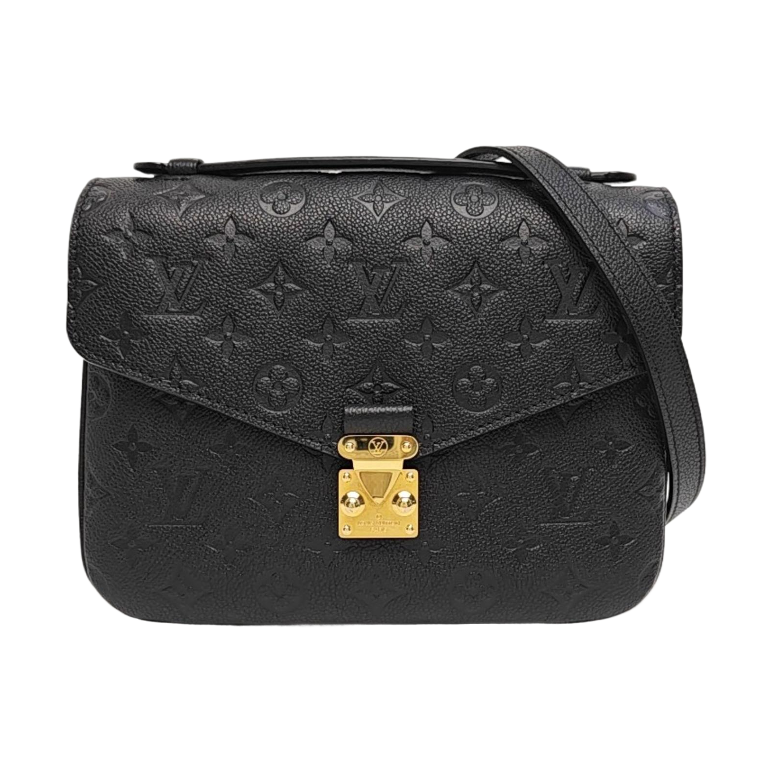 MÉTIS MM Monogram Calfskin Black