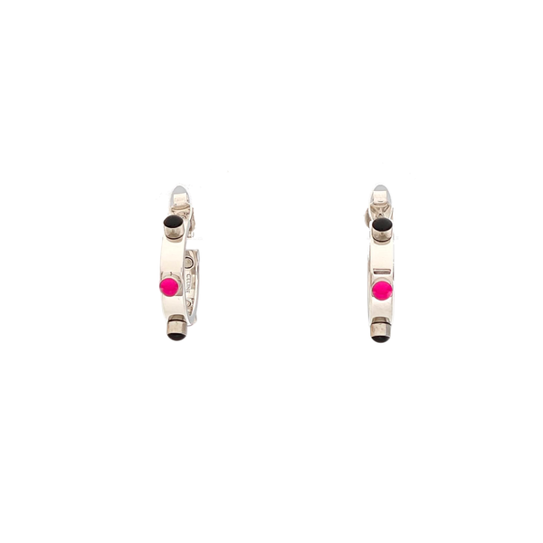 Metal Silver Stud Earrings