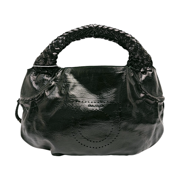 Calfskin Top Handle Bag Green