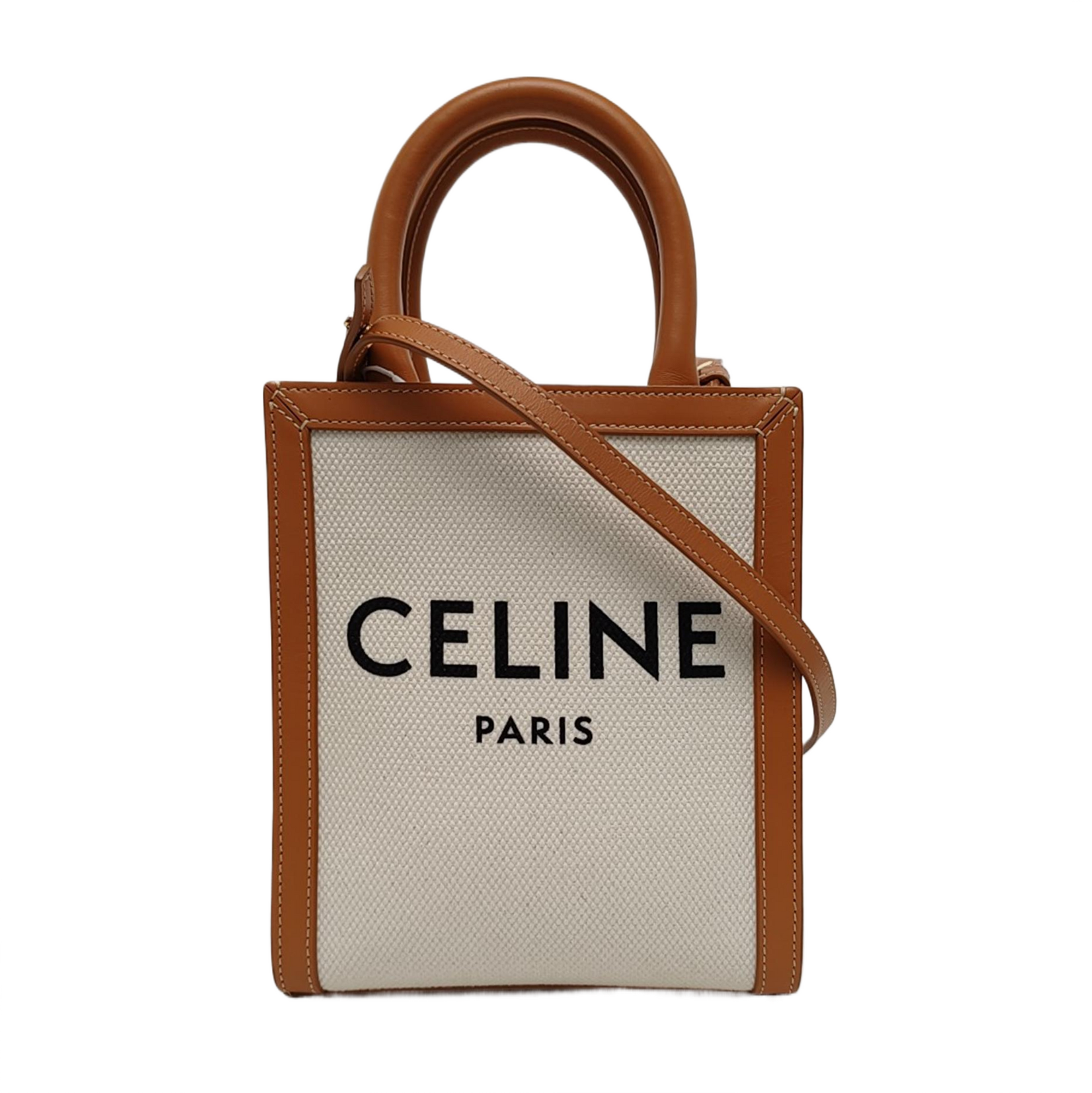 CABAS CELINE Mini Canvas White