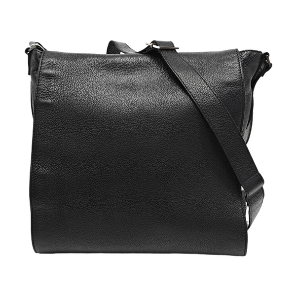 Calfskin Crossbody Bag Black