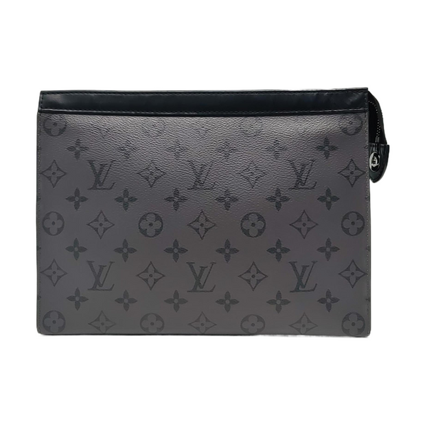 Pochette Voyag MM Monogram Coated Canvas Gray