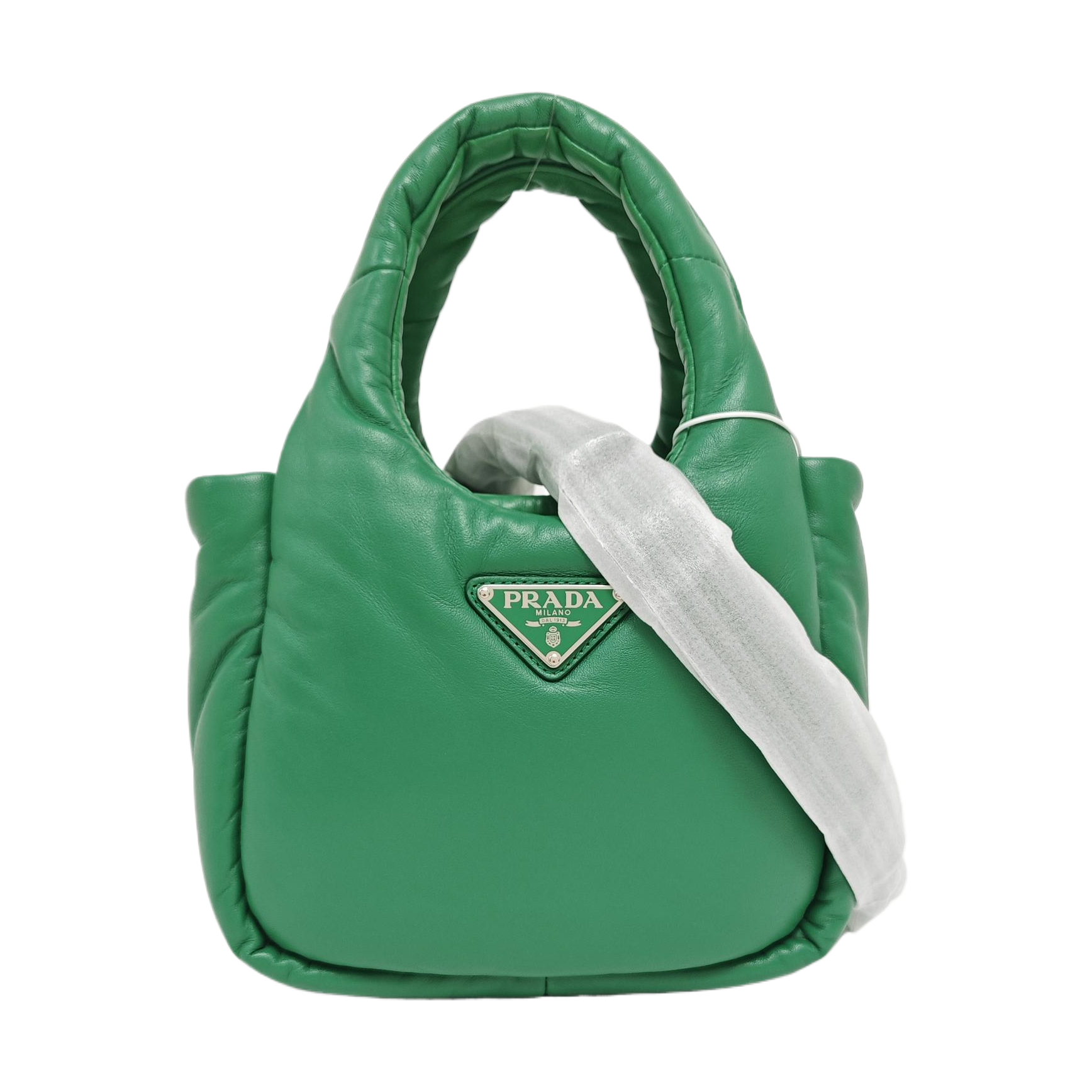 Lambskin Shoulder Bag Green