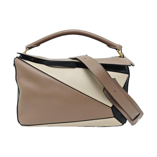 Puzzle Medium Calfskin Multicolor