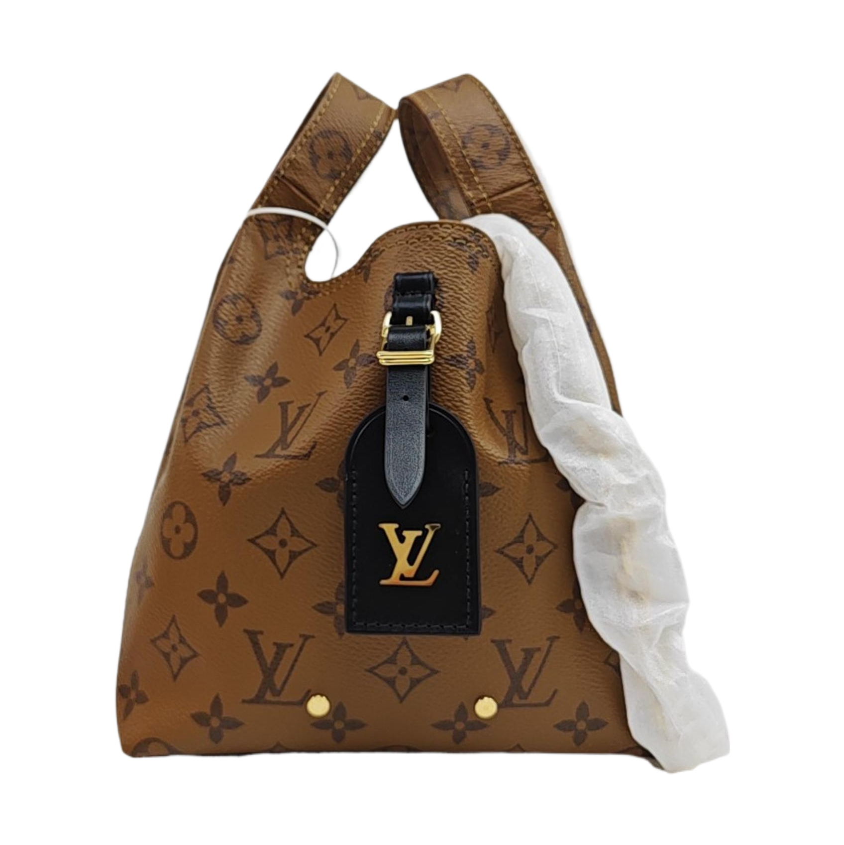 ATLANTIS PM Monogram Coated Canvas Brown