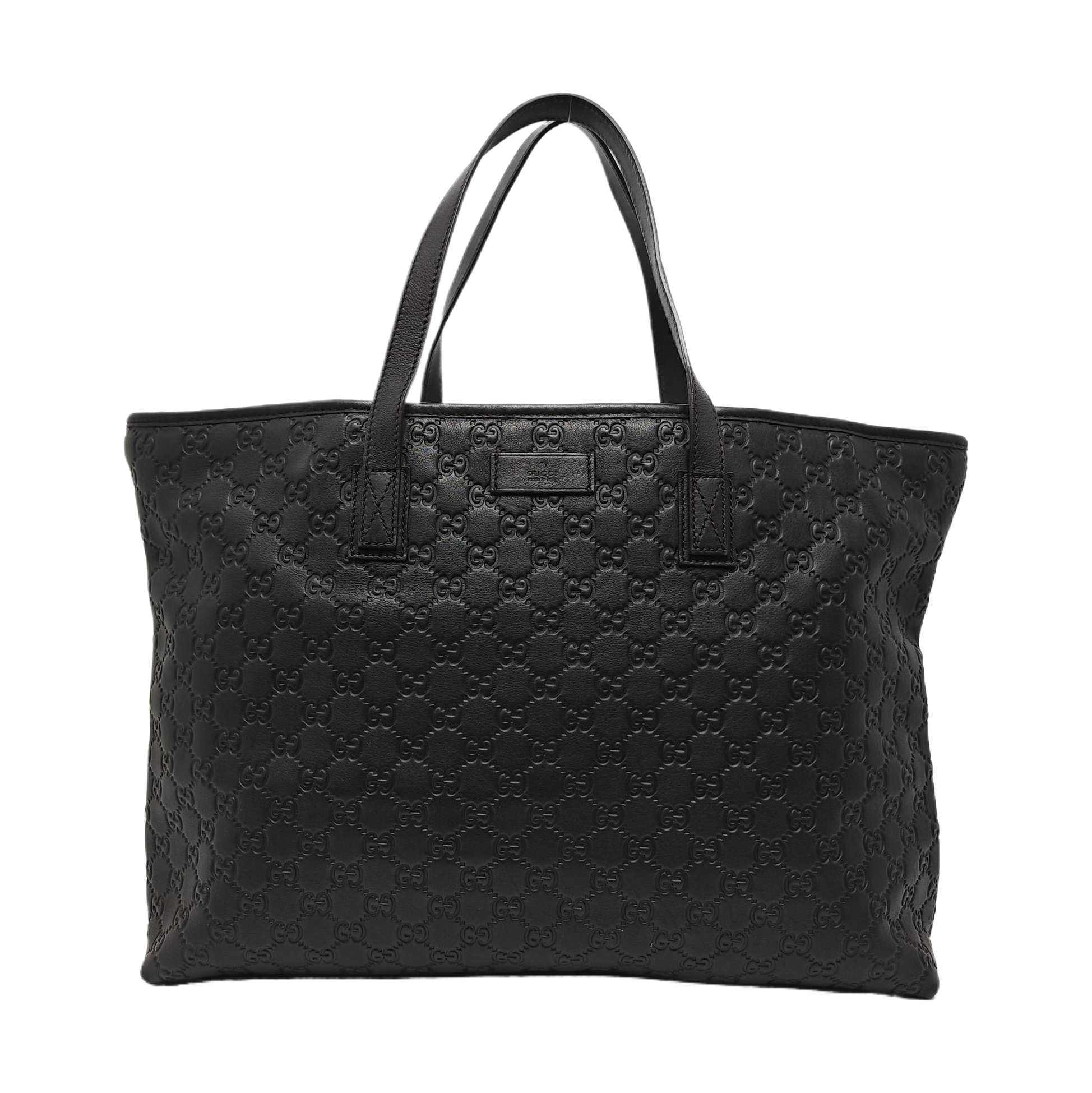 GG Imprime Monogram Calfskin Black