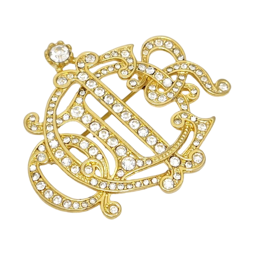 Insignia Metal Gold Brooch