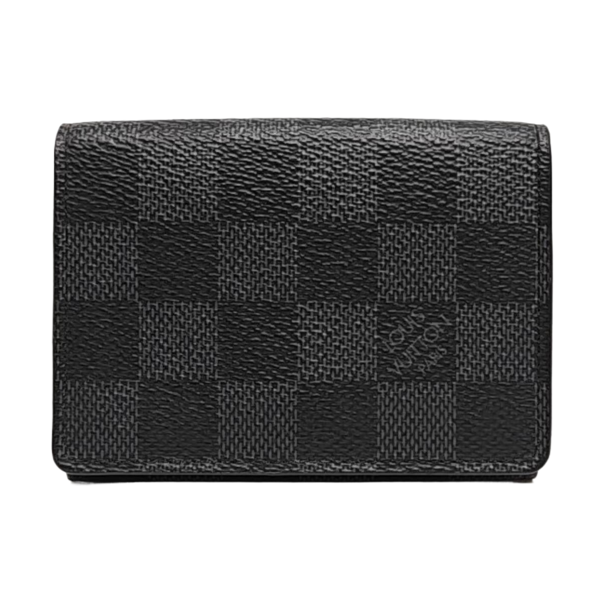 ENVELOPPE Damier Graphite Coated Canvas Gray Card Holder