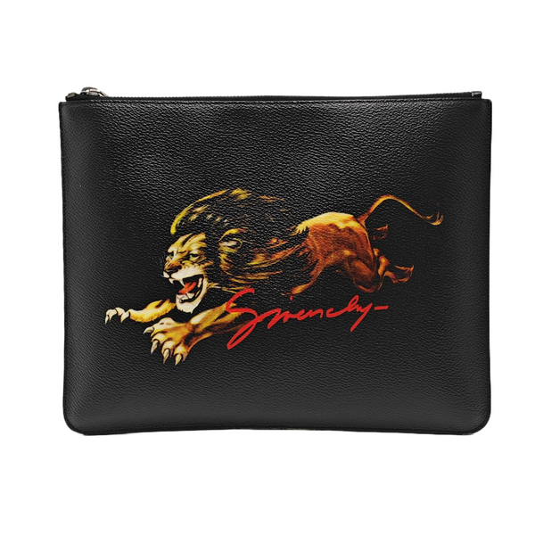 Calfskin Clutch Black