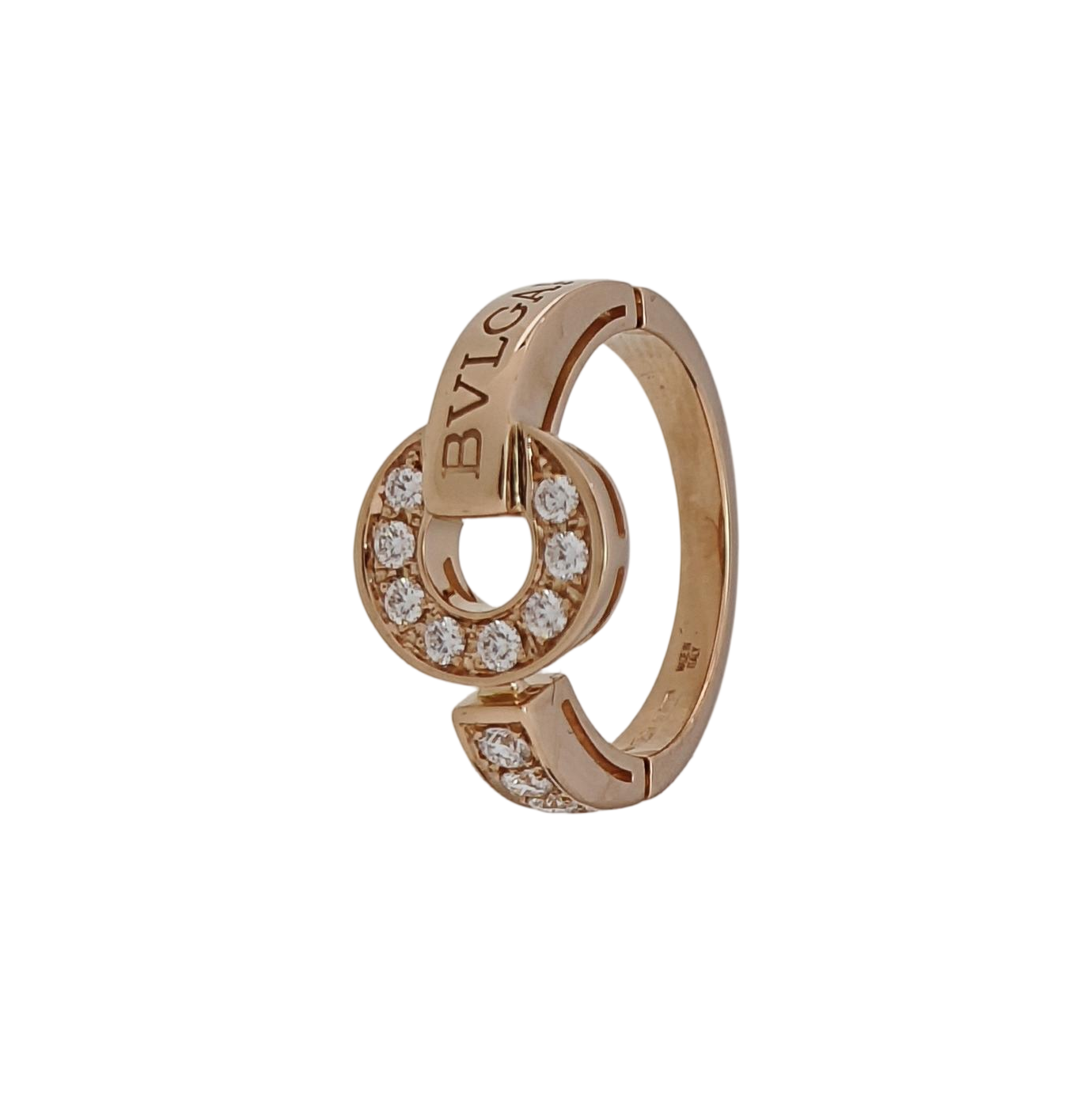 BVLGARI BVLGARI 18k Rose Gold Ring EU 50