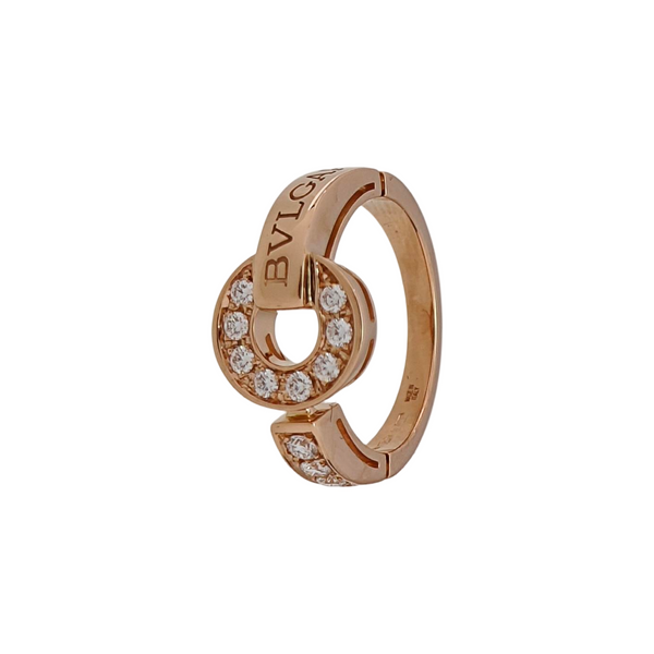 BVLGARI BVLGARI 18k Rose Gold Ring EU 50