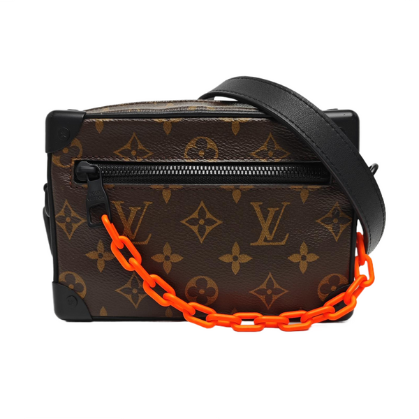 SOFT TRUNK Mini Monogram Coated Canvas Brown