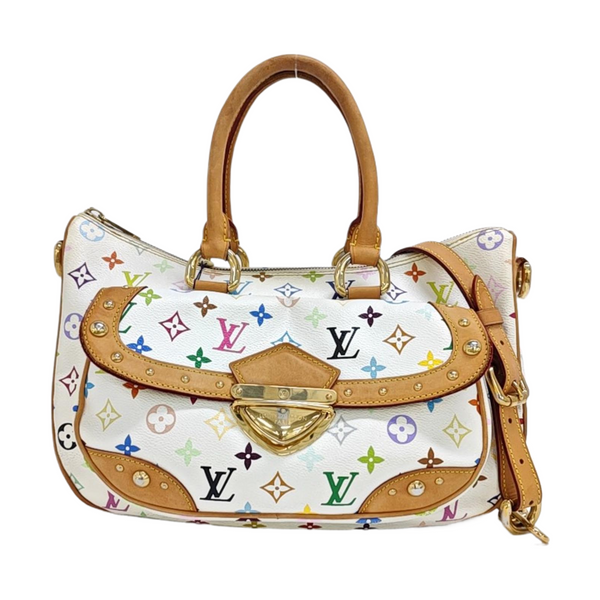 LV × TM RITA Monogram Coated Canvas White