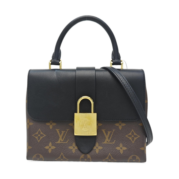 LOCKY BB Monogram Coated Canvas Brown