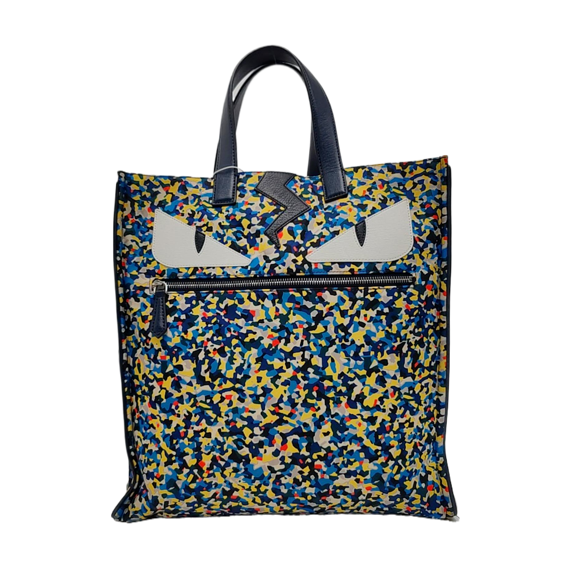 Authenticated pre-owned  Monster Nylon Multicolor - Top Handle Bag at Looply