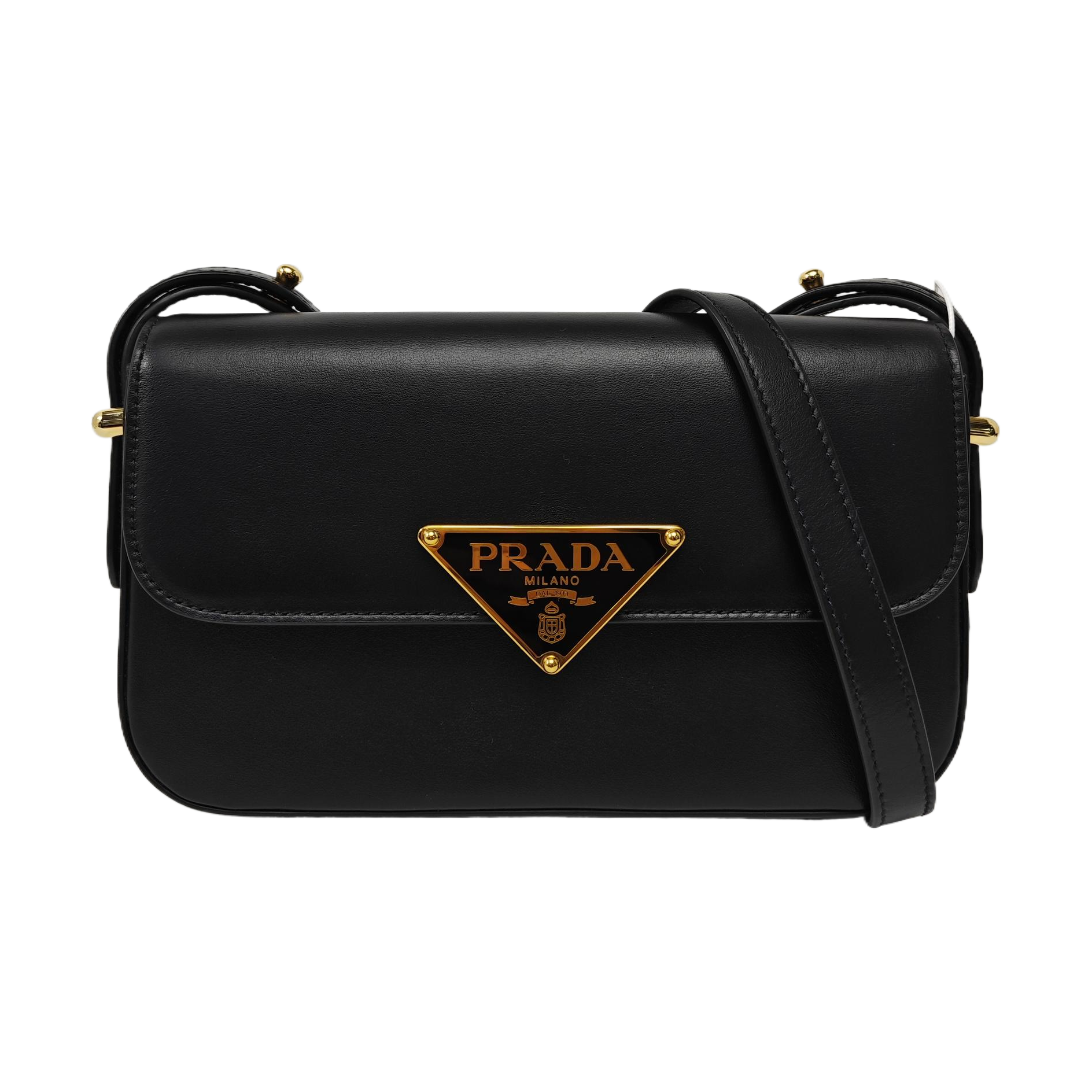 Emblème Saffiano Calfskin Black