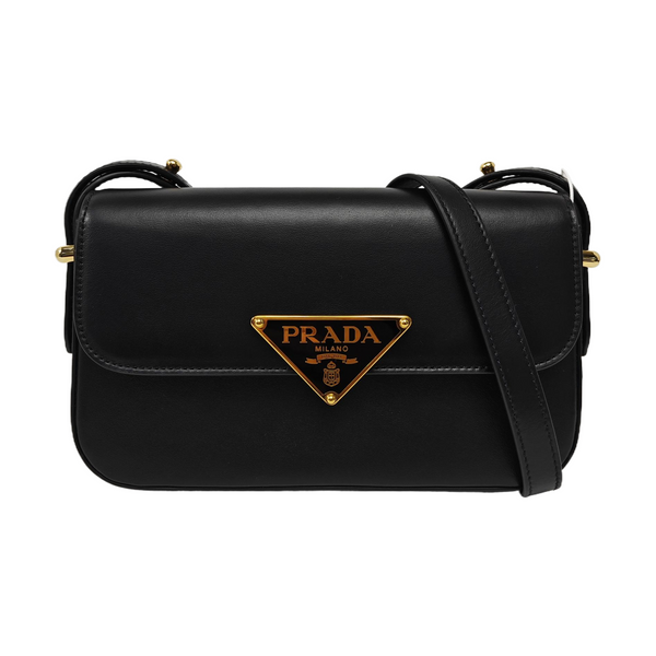 Emblème Saffiano Calfskin Black