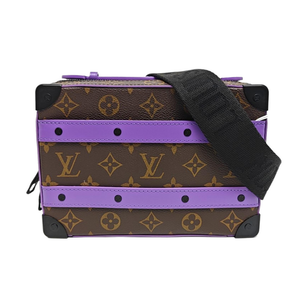 SOFT TRUNK Monogram Coated Canvas Brown