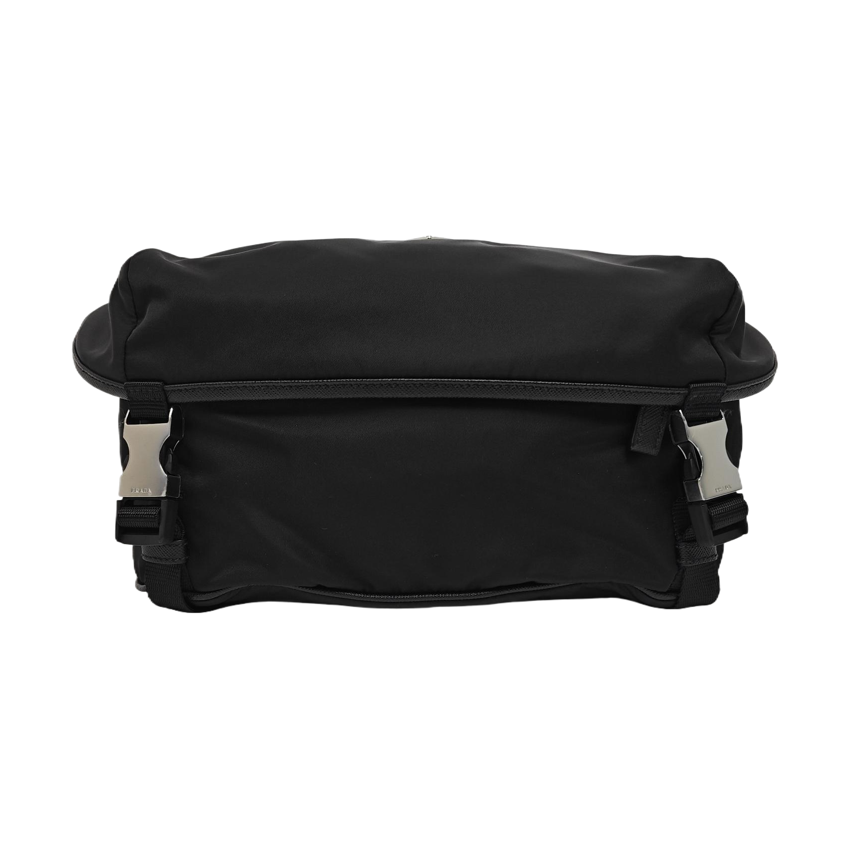 Nylon Shoulder Bag Black