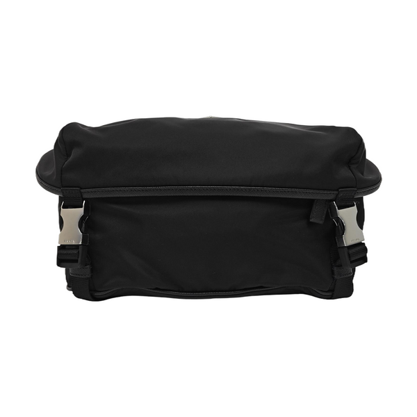Nylon Shoulder Bag Black