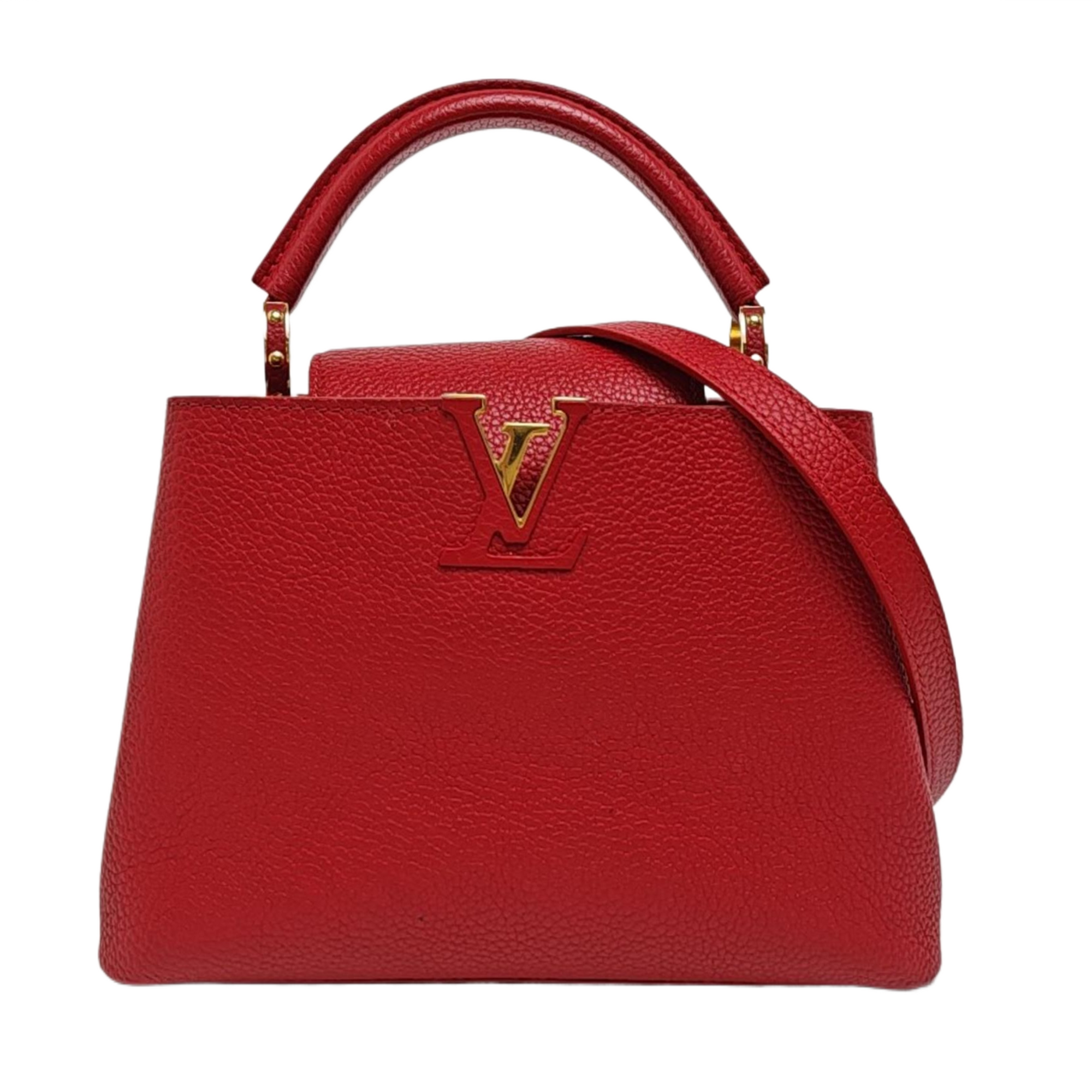 CAPUCINES BB Calfskin Red