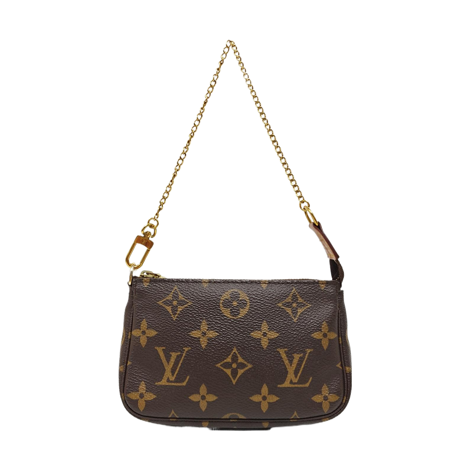 ACCESSOIRES Mini Monogram Coated Canvas Brown