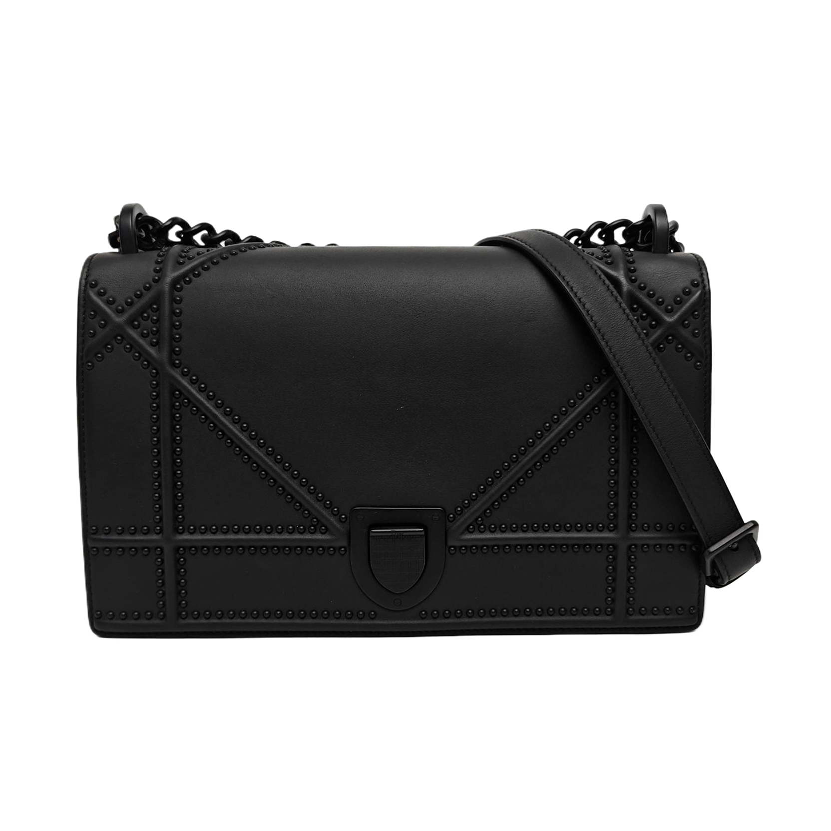 Diorama Medium Calfskin Black