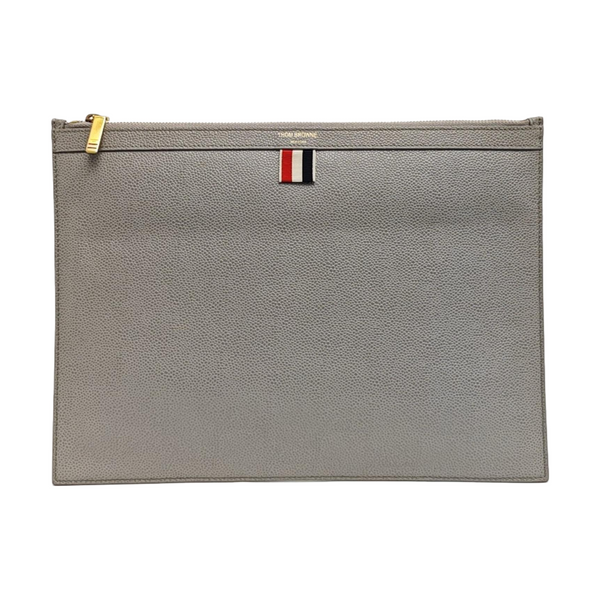 Calfskin Clutch Gray