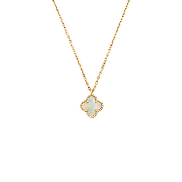 Sweet Alhambra 18k Gold Necklace