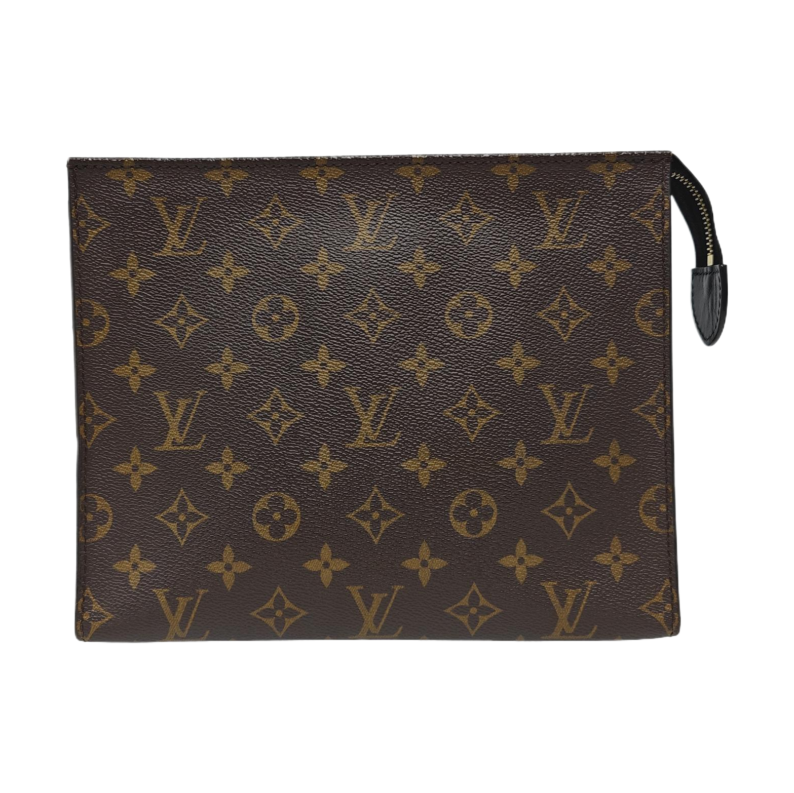 TOILET POCKET 26 Monogram Coated Canvas Brown