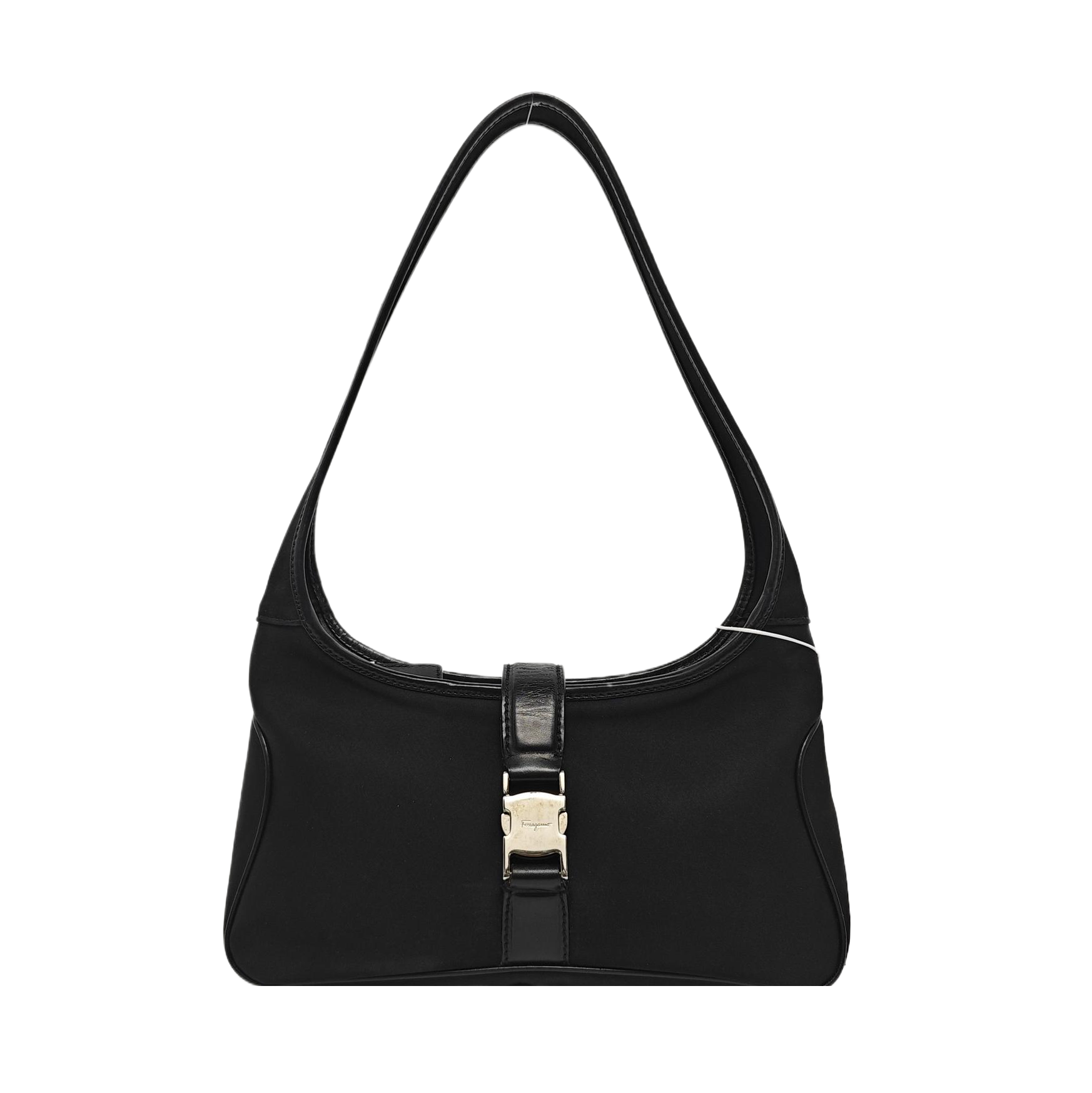 Nylon Shoulder Bag Black