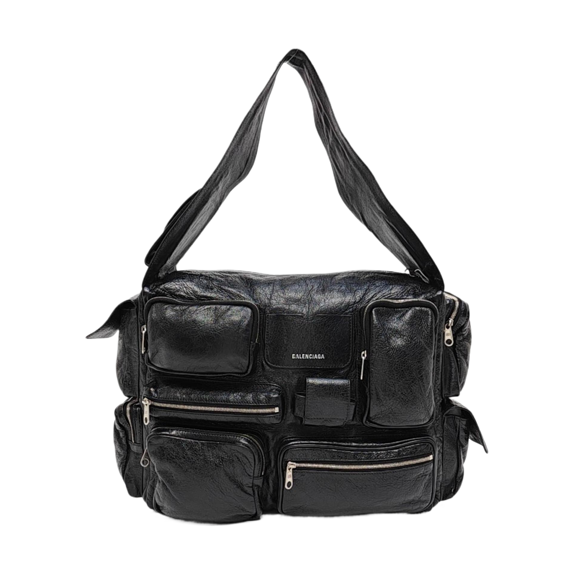 Lambskin Tote Bag Black
