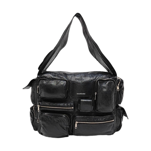 Lambskin Tote Bag Black
