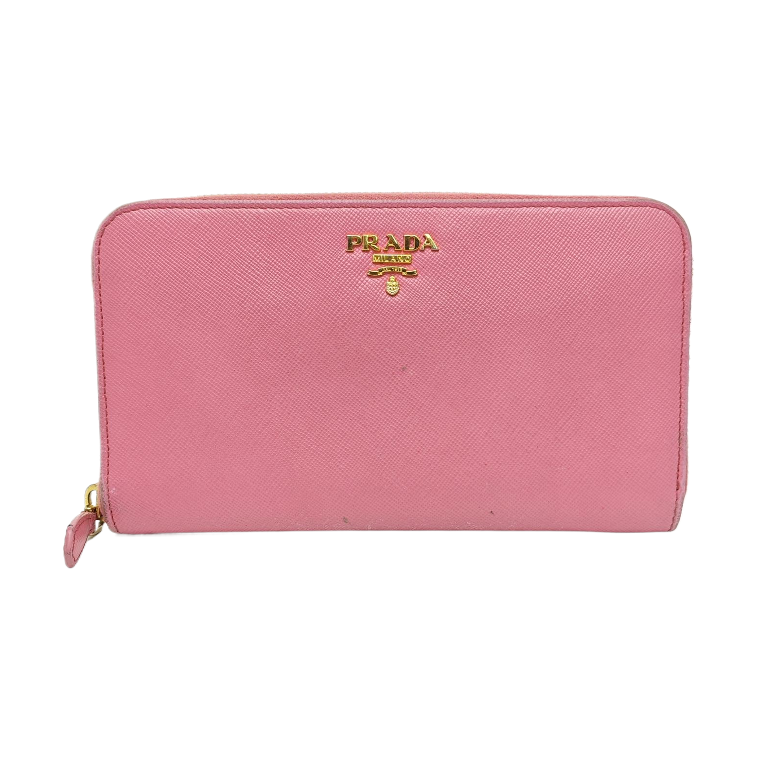 Saffiano Calfskin Wallet Pink