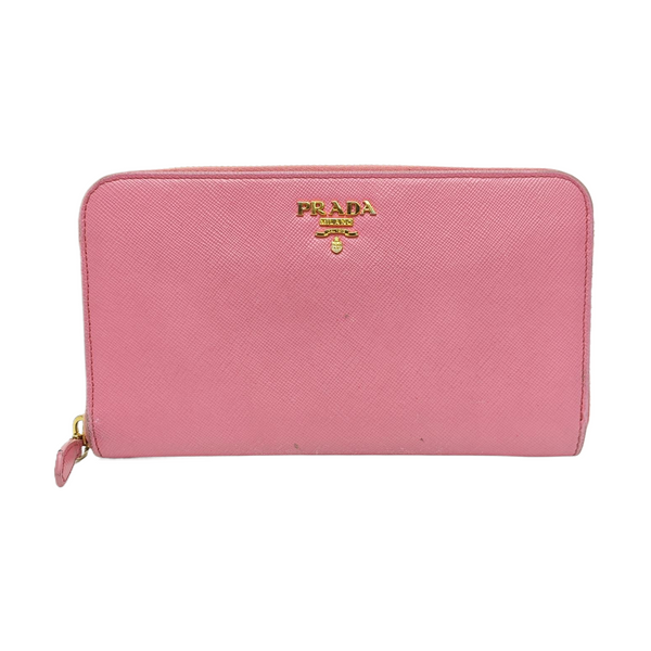 Saffiano Calfskin Wallet Pink